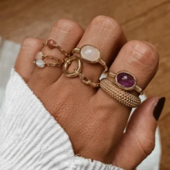 Bague AZALÉE | Pierre De Soleil -CHICHI CASTELNANGO Boutique 2 16dfb366 96dd 49db 906e e1e1d9b1abc1