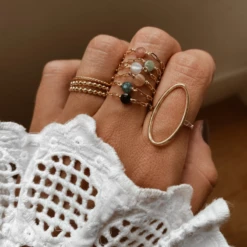 Bague AZALÉE | Pierre De Soleil -CHICHI CASTELNANGO Boutique 3 3678cdea c96a 4d05 95d9 559385331ed8