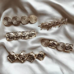Barrette BELLA -CHICHI CASTELNANGO Boutique 4BARRETTE BELLA HAIRSTYLE BIJOUX OR PLAQUE