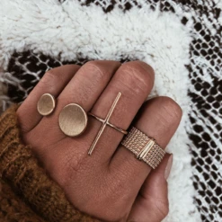 Bague LUISA 10 Bague LUISA -CHICHI CASTELNANGO Boutique BAGUE DOREE LUISA 1