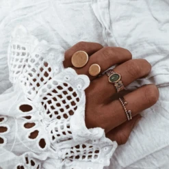 Bague LUISA 11 Bague LUISA -CHICHI CASTELNANGO Boutique BAGUE DOREE LUISA 2