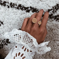 Bague LUISA 13 Bague LUISA -CHICHI CASTELNANGO Boutique BAGUE DOREE LUISA 4