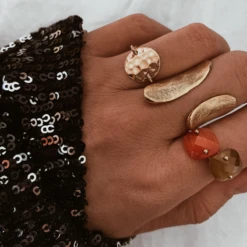 Bague POLY -CHICHI CASTELNANGO Boutique BAGUE DOREE POLY 3