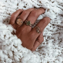 Bague VIVIANNE -CHICHI CASTELNANGO Boutique BAGUE DOREE VIVIANNE 1