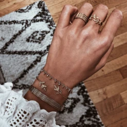 Bague VIVIANNE -CHICHI CASTELNANGO Boutique BAGUE DOREE VIVIANNE 3