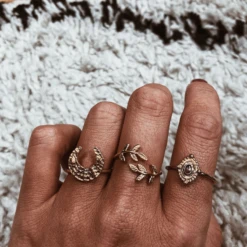 Bague VIVIANNE -CHICHI CASTELNANGO Boutique BAGUE DOREE VIVIANNE 7