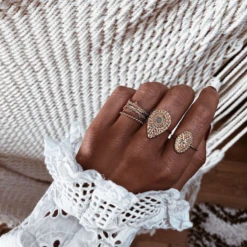 Bague BRASILIA -CHICHI CASTELNANGO Boutique BAGUE OR BRASILIA 1