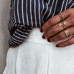 Bague CAMILLE -CHICHI CASTELNANGO Boutique BAGUE OR CAMILLE 1