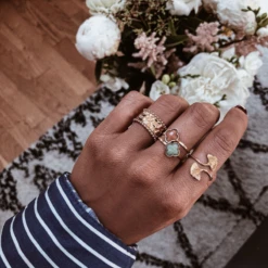 Bague CAMILLE -CHICHI CASTELNANGO Boutique BAGUE OR CAMILLE 2