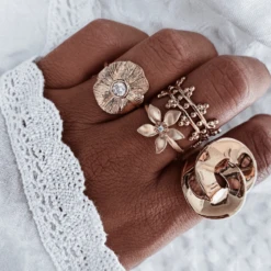 Bague COLINE -CHICHI CASTELNANGO Boutique BAGUE OR COLINE 4