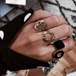 Bague DAKOTA -CHICHI CASTELNANGO Boutique BAGUE OR DAKOTA 3