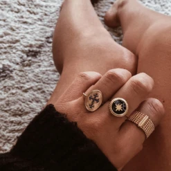 Bague DAKOTA -CHICHI CASTELNANGO Boutique BAGUE OR DAKOTA 4