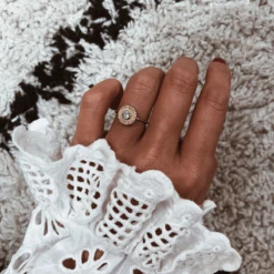 Bague HÉLIOS -CHICHI CASTELNANGO Boutique BAGUE OR HELIOS 1