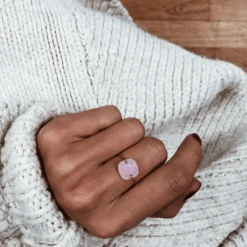 Bague MALOU - Rose -CHICHI CASTELNANGO Boutique BAGUE OR MALOU ROSE 2