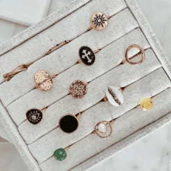 Bague MALOU - Safran -CHICHI CASTELNANGO Boutique BAGUE OR MALOU SAFRAN4