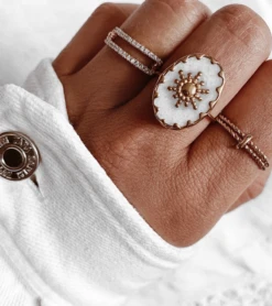 Bague PHILAE -CHICHI CASTELNANGO Boutique BAGUE PLAQUE OR PHILAE 4