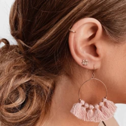 Boucles D'oreilles BROOKE -CHICHI CASTELNANGO Boutique BOUCLE OREILLE OR BROOKE BIJOU 1