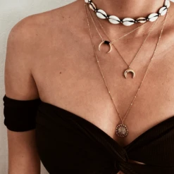 Sautoir CALISTA -CHICHI CASTELNANGO Boutique COLLIER DORE CALISTA 8