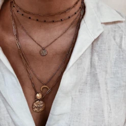 Collier NESSA -CHICHI CASTELNANGO Boutique COLLIER DORE NESSA 2