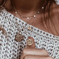 Collier ASTRO | Gémeaux -CHICHI CASTELNANGO Boutique COLLIER OR ASTRO GEMEAUX 10