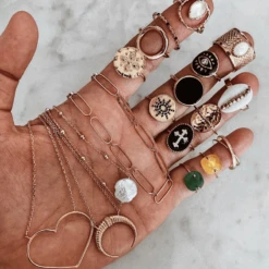 Collier MAFALDA -CHICHI CASTELNANGO Boutique COLLIER OR MAFALDA 2