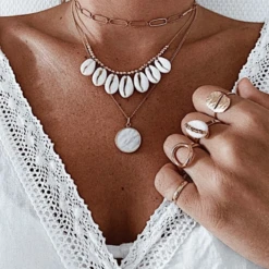 Collier MAFALDA -CHICHI CASTELNANGO Boutique COLLIER OR MAFALDA 4