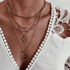 Collier TALLULAH -CHICHI CASTELNANGO Boutique COLLIER OR TALLULAH 1