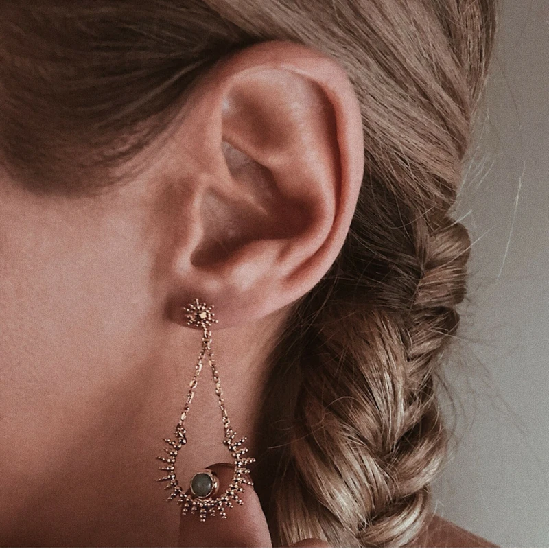 Boucles D'oreilles ATHÉNA 4 Boucles D'oreilles ATHÉNA – Image 2