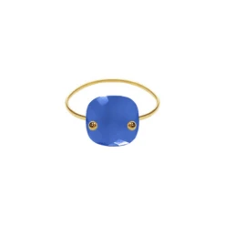 Bague MALOU - Bleu Cobalt
