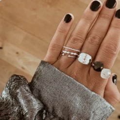 Bague CHLOÉ | Argent 8 Bague CHLOÉ | Argent -CHICHI CASTELNANGO Boutique anneaux bagues pas chere qualite france