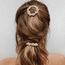 Barrette NÉVA 14 Barrette NÉVA -CHICHI CASTELNANGO Boutique barrette doree bijou coiffures