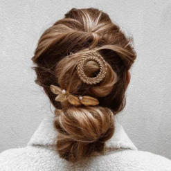 Barrette LEELOO -CHICHI CASTELNANGO Boutique barrettes bijoux dorees coiffures