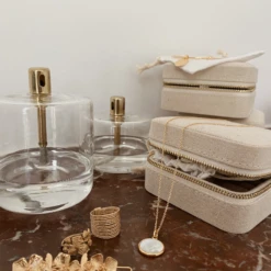 Boîte à Bijoux De Voyage | Lin
