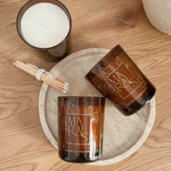 Bougie Parfumée | Marais -CHICHI CASTELNANGO Boutique bougie ambiance terracotta blanche paris chichi