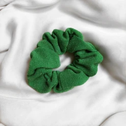 Chouchou VANINA -CHICHI CASTELNANGO Boutique chouchou cheveux femme vert elastique attache