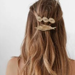 Pince à Cheveux JUNE -CHICHI CASTELNANGO Boutique coiffure barrette barrettes pince cheveux dore b5ced635 ff1b 4079 9c09 627b8c29bf14