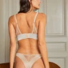 Tanga FRIDA - Champagne Rosé -CHICHI CASTELNANGO Boutique culotte femme culottes lingerie createur paris e638ec91 1eb5 4077 835c 8f52dfd295dc