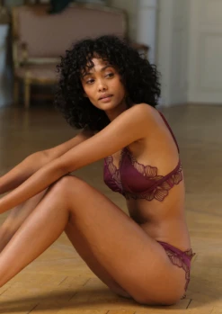 Soutien-gorge Triangle GABRIELLE | Prune -CHICHI CASTELNANGO Boutique lingerie femme sous vetement soutien gorge soutiens gorge noir 7d256b0d 30c2 4ba8 b964 e299703b18e7