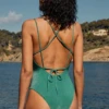 Maillot Une Pièce ARIA | Émeraude -CHICHI CASTELNANGO Boutique maillot de bain mayo de bain femme noir pas cher30