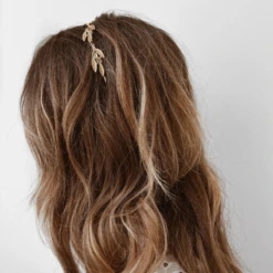 Serre-tête MAHAUT -CHICHI CASTELNANGO Boutique serre tete femme accessoire cheveux dore feuillages